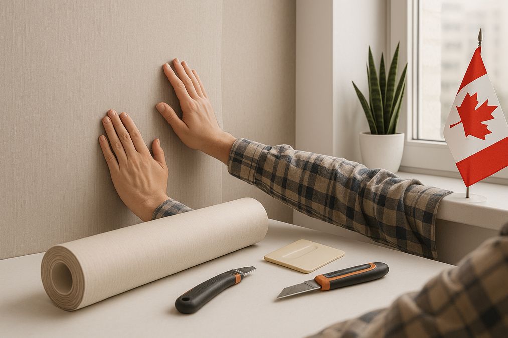 vinyl wallpaper guide for Canadian homes