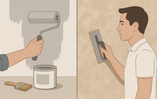 advantages of DIY paint kits versus professional decorative finishes