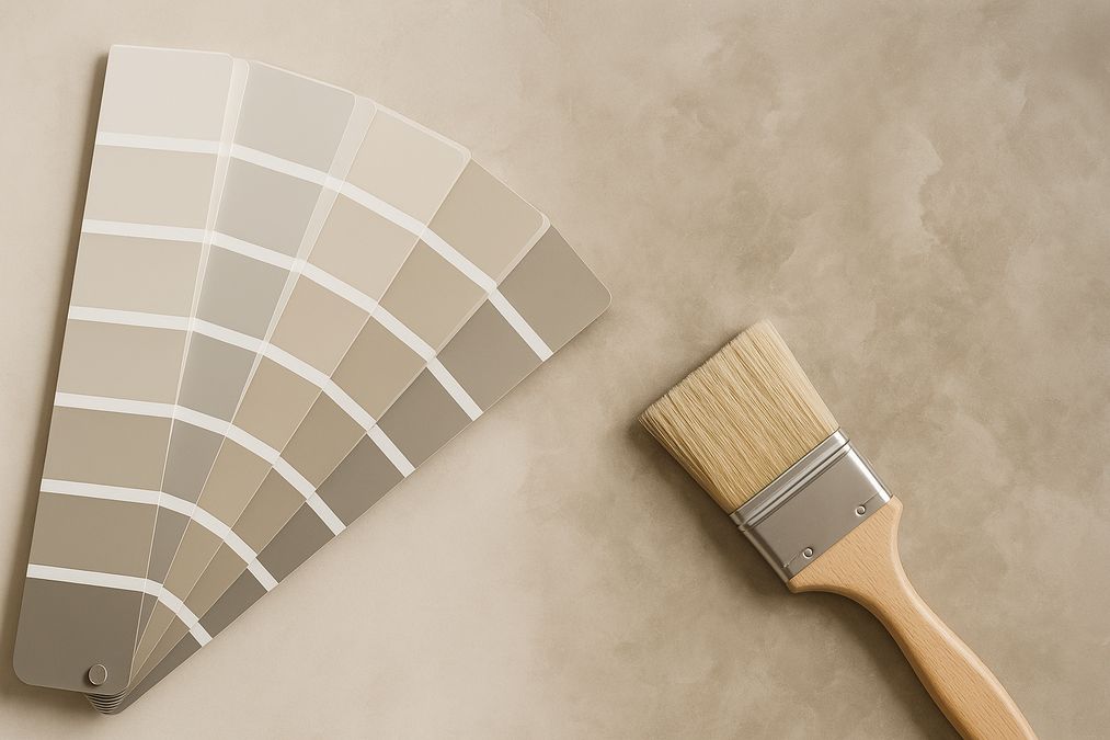 how undertones affect decorative paint finishes beyond the swatch
