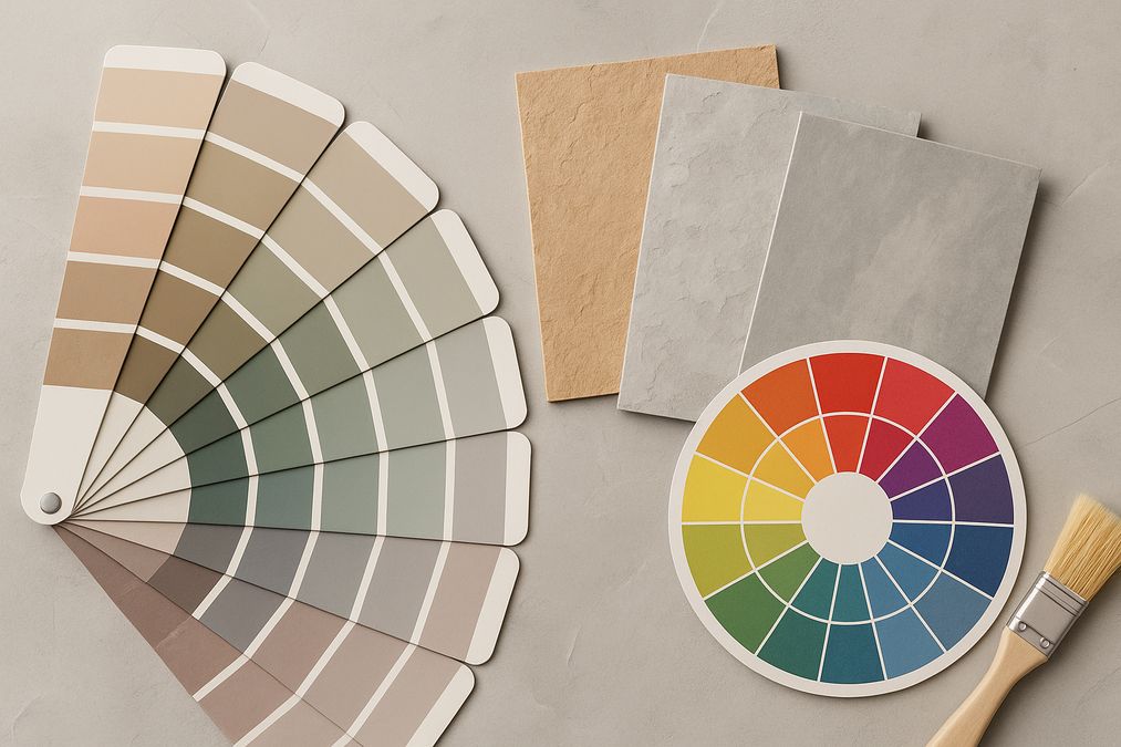 importance of undertones in color theory for decorative finishes